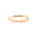 Grace Ring 8 kt. rd. 3x0,02 H-W/P1-1
