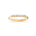 Grace Ring 8 kt. rd. 5x0,02 H-W/P1- 1