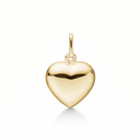 14 kt guld vedhæng hjerte - 13 x 12 mm