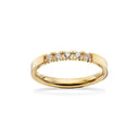 Grace Ring 9 kt. rd 5x0,04 H-W/SI