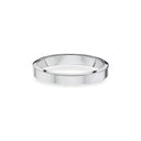Grace Ring herre 14 kt. hv. u/sten