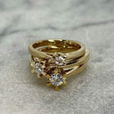 Prinsesse ring 0,35 H-W/VVS 14 kt