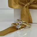 Prinsesse ring 0,35 H-W/VVS 14 kt