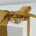 Prinsesse ring 0,35 H-W/VVS 14 kt