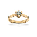 Prinsesse ring 0,35 H-W/VVS 14 kt