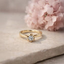 Prinsesse ring 0,40 H-W/VVS 14 kt