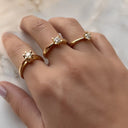 Prinsesse ring 0,40 H-W/VVS 14 kt