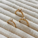 Prinsesse ring 0,40 H-W/VVS 14 kt
