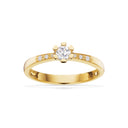 Vida Darling ring 0,20 +0,04 H-W/P1 8 kt