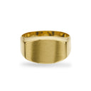 Herre plade ring 8 karat.