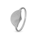 Fan Ring - Blankpoleret Sterling Sølv