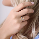 Topaz Circle - sølv - 800-3.20.A