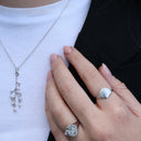 Fingerprint Ring - Blankpoleret Sterling Sølv