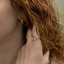 Christina Jewelry Word Goals - Forgyldt Ringe - 800-7.1.B