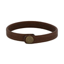 SON armbånd brun kalveskind 21 cm 12mm