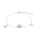 Rhd. sølv armbånd SELINANOR
