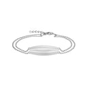 Siersbøl rhd. sølv armbånd LINEA