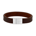 SON armbånd mørkebrun kalveskind