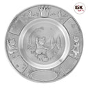 Tin tallerken prinsesse Ø18