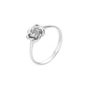 Ring rose 9x9mm 925