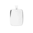 Vedh. plade 15x19mm 925
