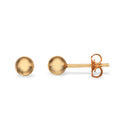 Ørepynt kugle 5 mm. 14 kt.
