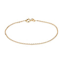 BNH - 14 karat guld anker facet armbånd