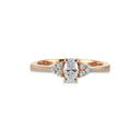 14kt. DAHLIA Ring med 0,35ct. W-si