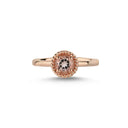 14kt. DARLING ring med Morganit