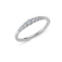14kt. EMPIRE ring med 0,24ct. W-si
