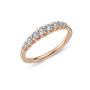 14kt. EMPIRE ring med 0,43ct. W-si