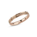 14kt. Champagne ring med 0,35ct. Champagne diamanter