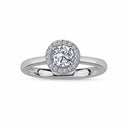 14kt. Bernadotte Ring med 0,59ct. W-vs