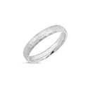 14kt. Vielsesring med 3 x 0,02ct. W-si eller uden sten