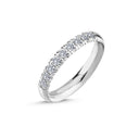 14kt. Vielsesring med 0,27ct. W-vs