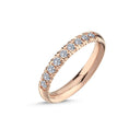 14kt. Vielsesring med 0,27ct. W-vs