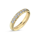 14kt. alliancering med 0,35ct. W-vs