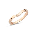14kt. Vielsesring med 17 x 0,02ct. W-vs