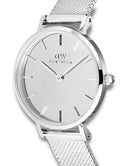 DANIEL WELLINGTON PETITE 28 MIRROR SILVER