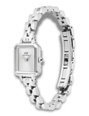DANIEL WELLINGTON QUADRO MINI 3-LINK WHITE SUNRAY S