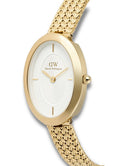 DANIEL WELLINGTON JULIETTE BRAIDED MESH WHITE SUNRAY G