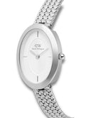 DANIEL WELLINGTON JULIETTE BRAIDED MESH WHITE SUNRAY S