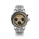 1564 Chronodate Automatic Steel / Off White - 39 mm