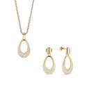 Arctic Pavé | poleret guld | Arctic-Pave-Set-Oval-Gold