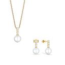 Arctic Pearl Set gold
