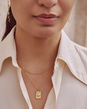 Nala Choker Halskæde - Forgyldt