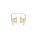 Bayou Øreringe - Forgyldt