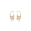 Bayou Øreringe - Forgyldt