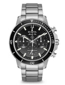 BULOVA MARINE STAR STÅL M/LÆNKE