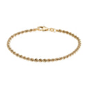 BNH - 14 karat guld cordel armbånd